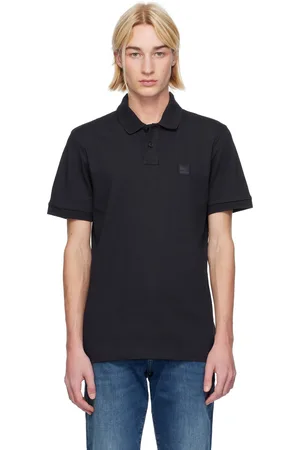 HUGO BOSS Navy Logo Patch Polo