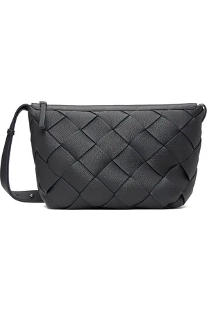 Bottega Veneta Navy Diago Medium Bag