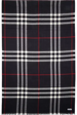 Burberry Wool Silk Blend Scarf
