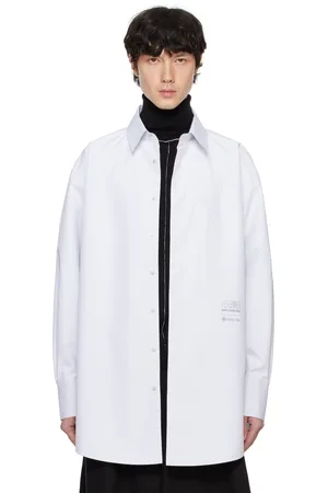 Maison Margiela White Salomon Edition Long Sleeve Shirt