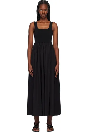 MATTEAU Knit & Cotton Midi Dress