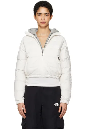 The North Face White Hydrenalite Short Down Jacket