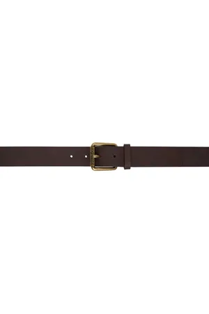 HUGO BOSS Brown Leather Belt