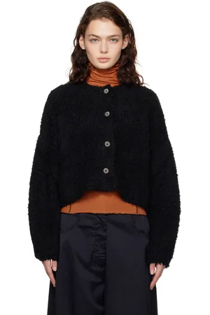 CORDERA Teddy Cropped Cardigan