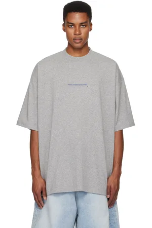 Vetements Gray Website Oversized T-shirt