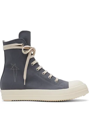 Rick Owens Gray Porterville Sneaks Sneakers