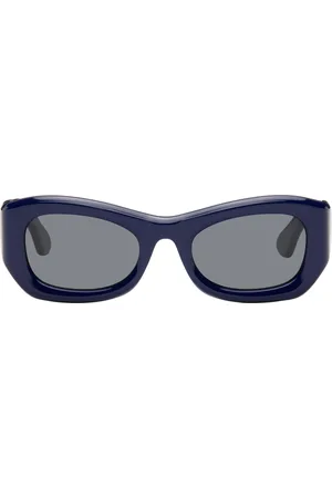 PORT TANGER Navy Tangerine Sunglasses