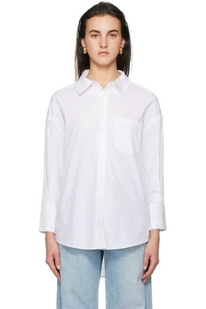 ANINE BING White Mika Shirt