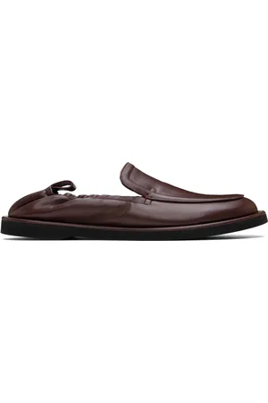 STUDIO NICHOLSON Burgundy Donovan Loafers