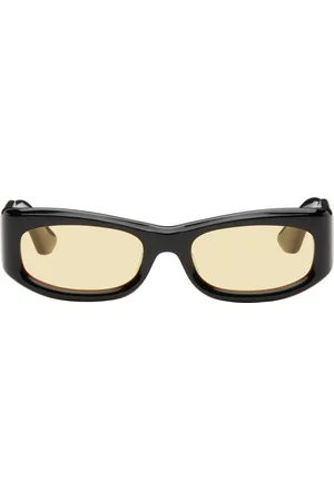 PORT TANGER SSENSE Exclusive Black Saudade II Sunglasses