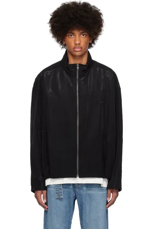 WOOYOUNGMI Black Padded Glossy Jacket