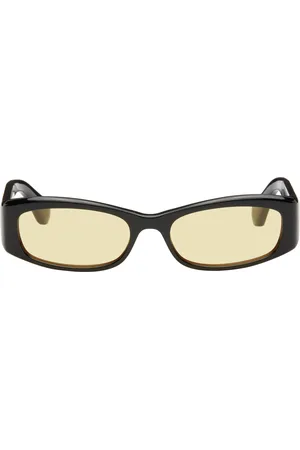 PORT TANGER SSENSE Exclusive Black Leila Sunglasses