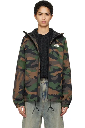 Multi coloured north face jacket discount