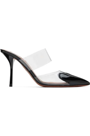 Alaïa Black Le Coeur Mules
