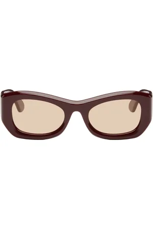PORT TANGER Burgundy Tangerine Sunglasses