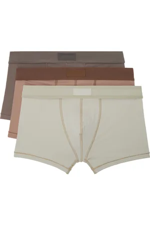 SKIMS Three-Pack Multicolor Cotton 3 Boxer Briefs
