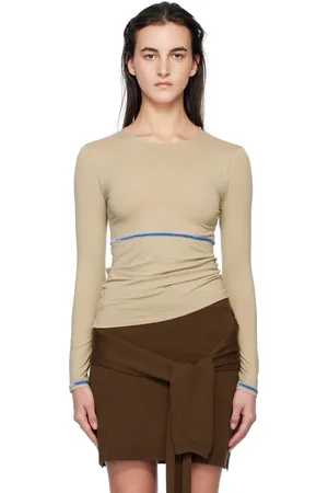 Paloma Wool Beige Bamboo Top