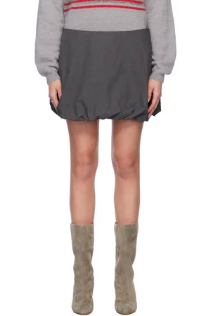 Paloma Wool Gray Liv Miniskirt