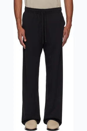 SKIMS Black Jersey Lounge Relaxed Straight Leg Sweatpants