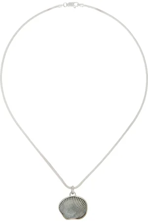 Dunton Ellerkamp Silver Shell Pendant Necklace