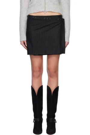 Paloma Wool Gray Leonie Miniskirt
