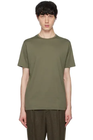 Sunspel Khaki Classic T-shirt