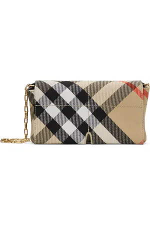 Burberry Beige Mini Snip Chain Bag