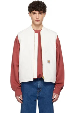 Carhartt White Winter Vest