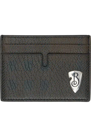 Burberry Brown B Shield Card Holder