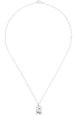 The Ouze Silver Scatter Ingot Necklace