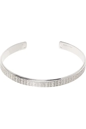Givenchy Silver Open Cuff Bracelet