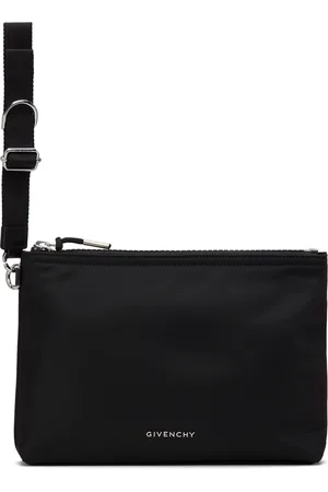 Givenchy Black Voyou Nylon Pouch