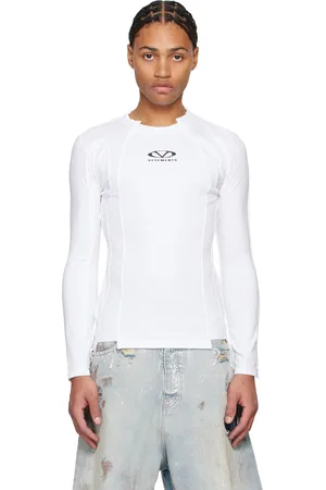 Vetements Oval Logo Cut-Out T-shirt
