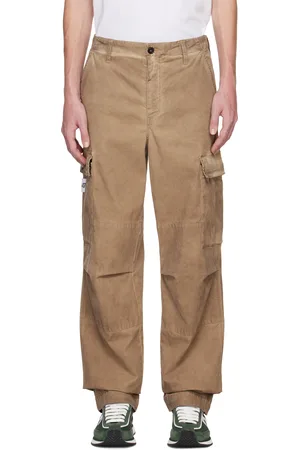 Dolce & Gabbana Beige Cotton Cargo Pants
