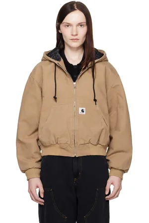 Carhartt Beige OG Active Bomber Jacket