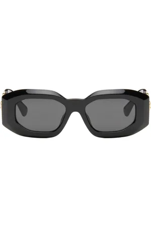 VERSACE Black Maxi Medusa Biggie Sunglasses