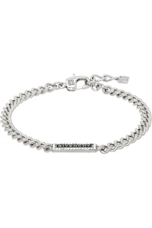 Givenchy Silver ID Bracelet