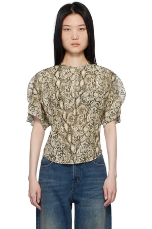 Isabel Marant Beige Karlita T-shirt