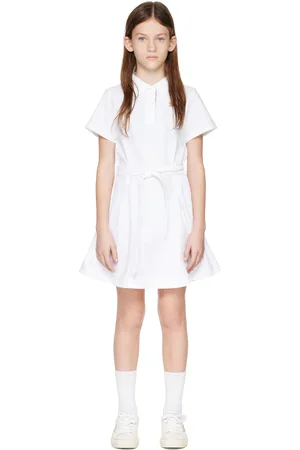 Burberry Kids Cotton Polo Shirt Dress