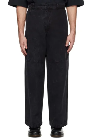 Hope Black Stamp Trousers