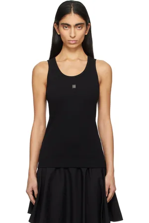 Givenchy Black 4G Tank Top