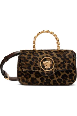 VERSACE Brown & Black Leopard 
