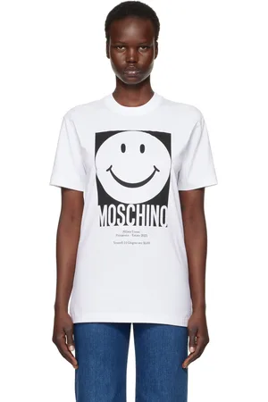 Moschino White Smiley T-shirt