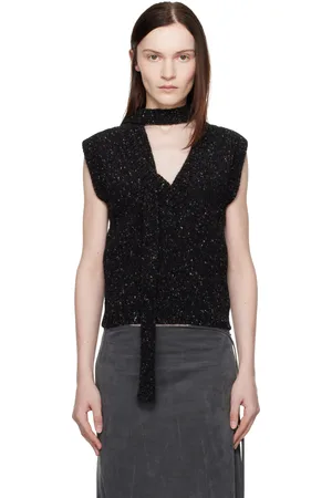 Saks Potts Gray Rosemarie Vest