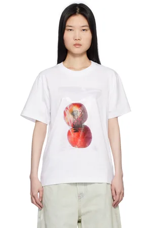 Moschino White Graphic T-Shirt