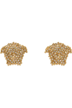VERSACE Gold Medusa Earrings