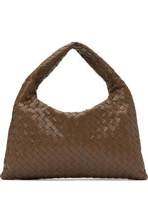 Bottega Veneta Taupe Small Hop Bag