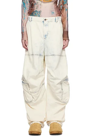 Diesel Off-White D-Arne-S Denim Cargo Pants