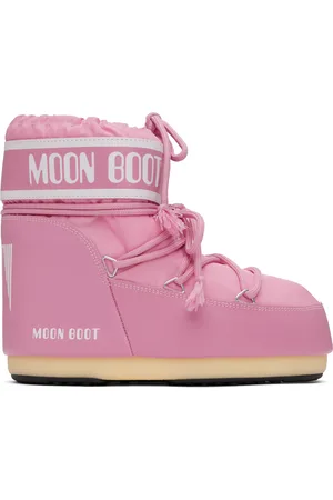 Moon Boot Pink Icon Low Nylon Boots