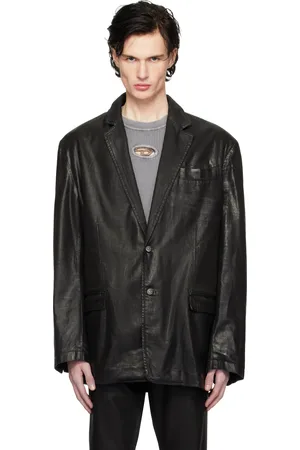 Diesel Black D-Bla Denim Blazer